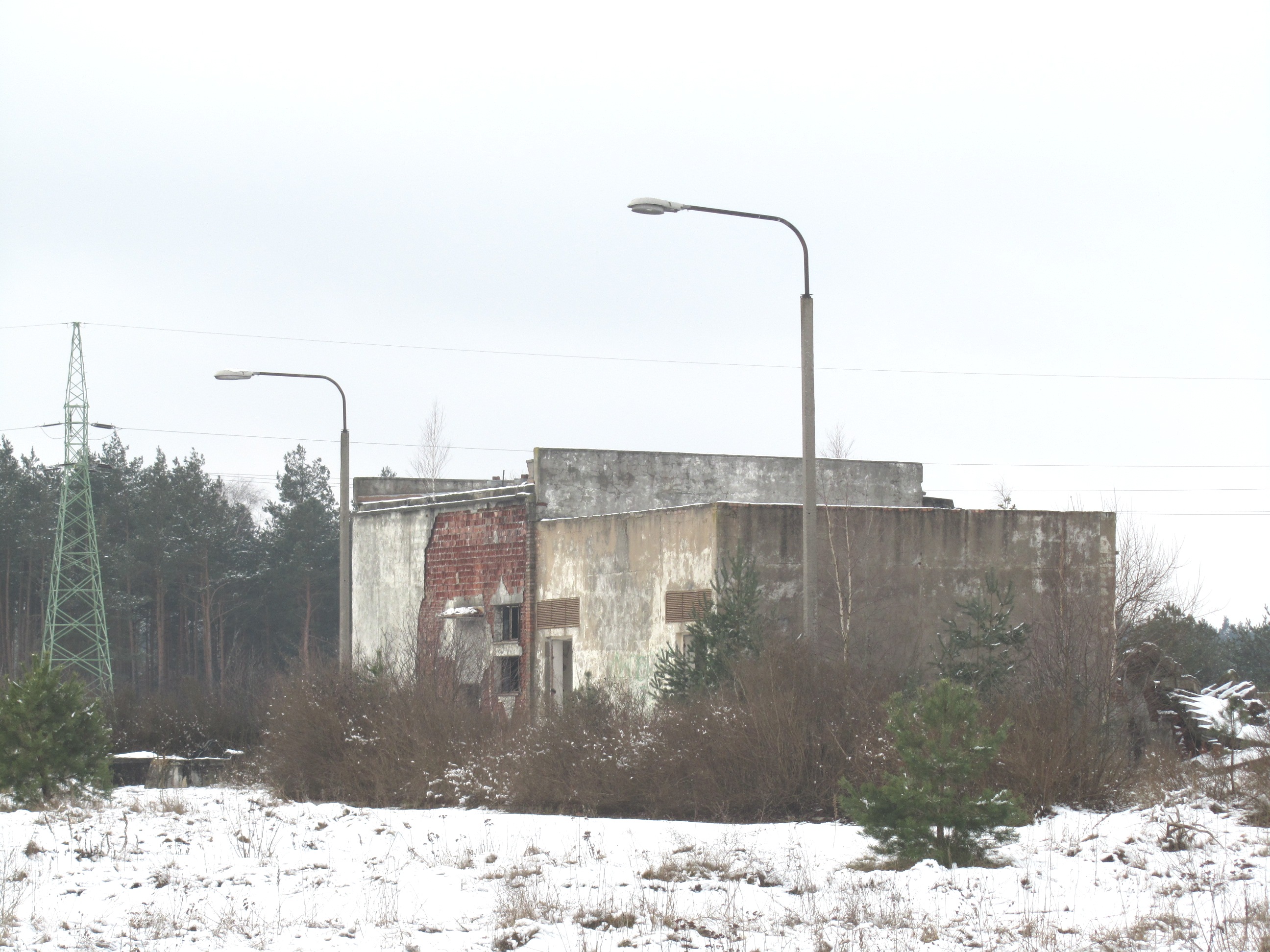 Zdjęcie terenu przemysłowego przy ul. Budowlanej