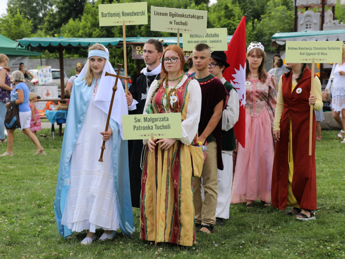 Uczestnicy Historycznego Pochodu Borowiaków z 2021 roku